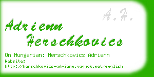 adrienn herschkovics business card